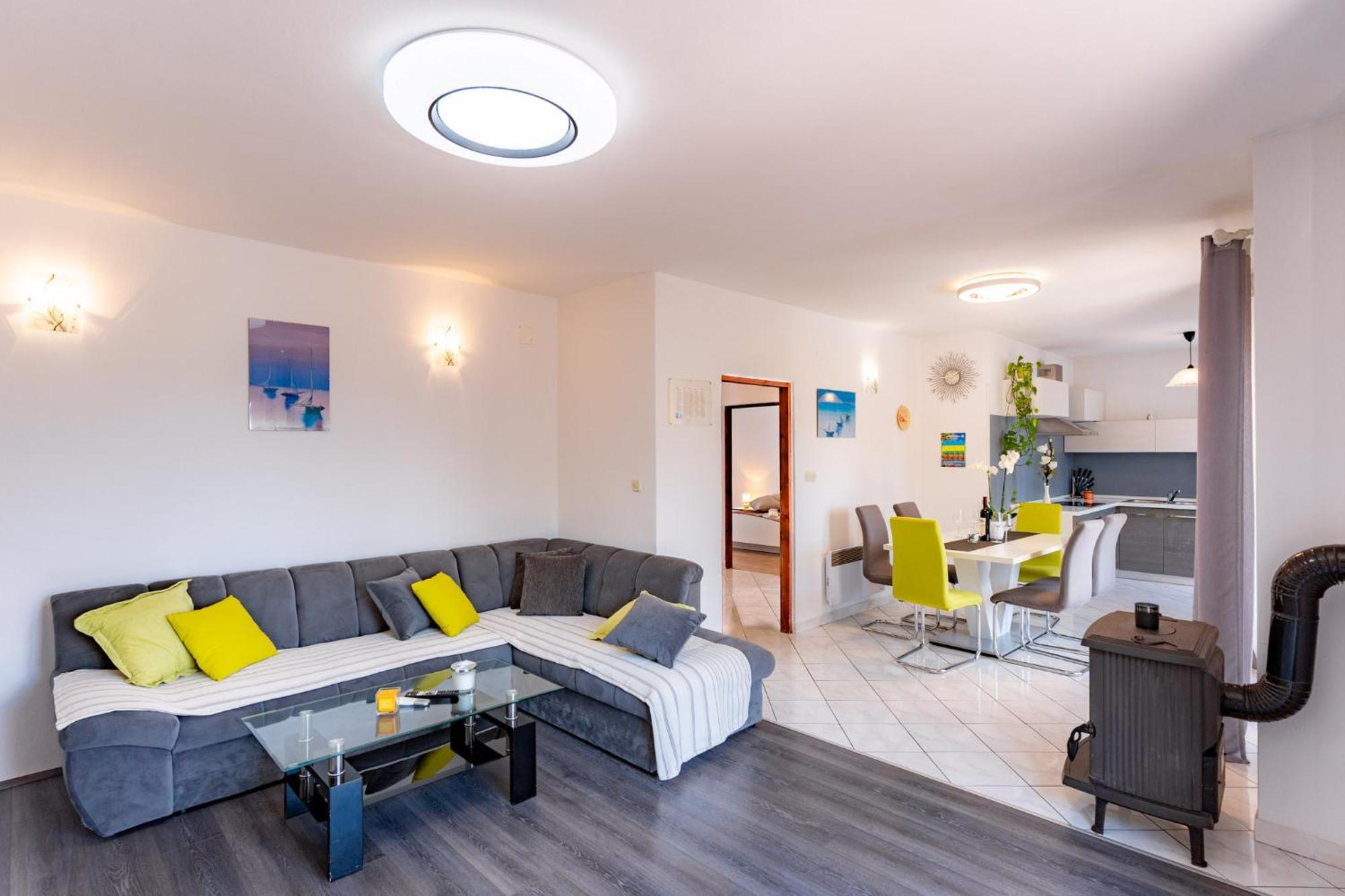 Apartments Lores Rab Town Exterior photo
